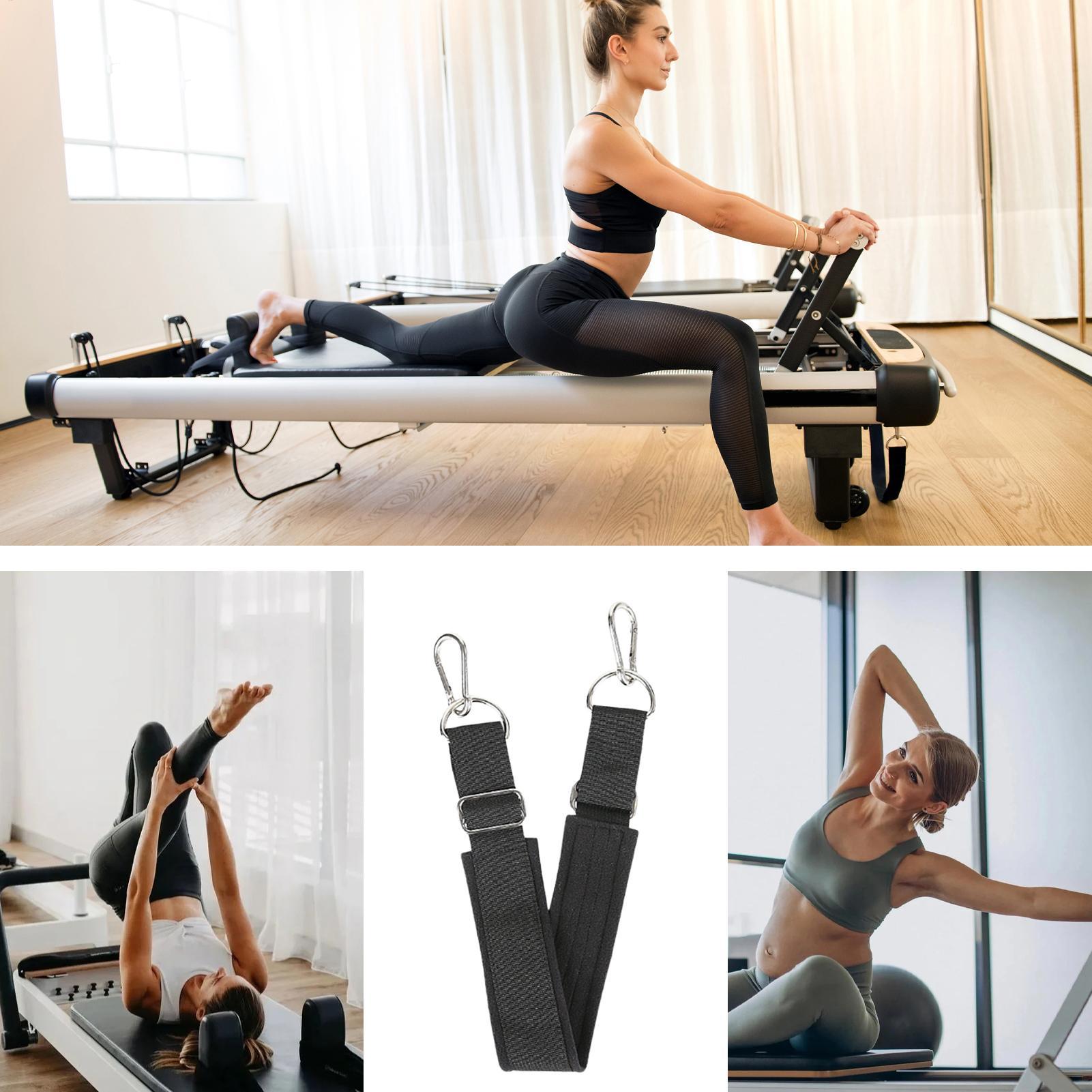 Pilates With Yoga - Pilates Footstrap Thickened Adjustable Non-Slip Heavy-Duty