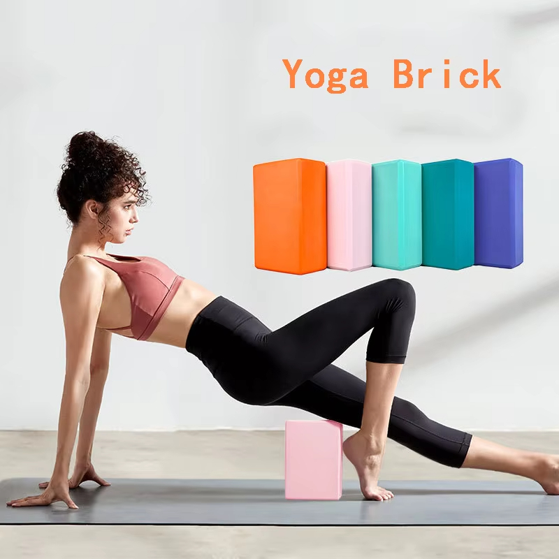 Pilates Yoga Block Exercises - Yoga Blocks Gym Foam Brick Pilates