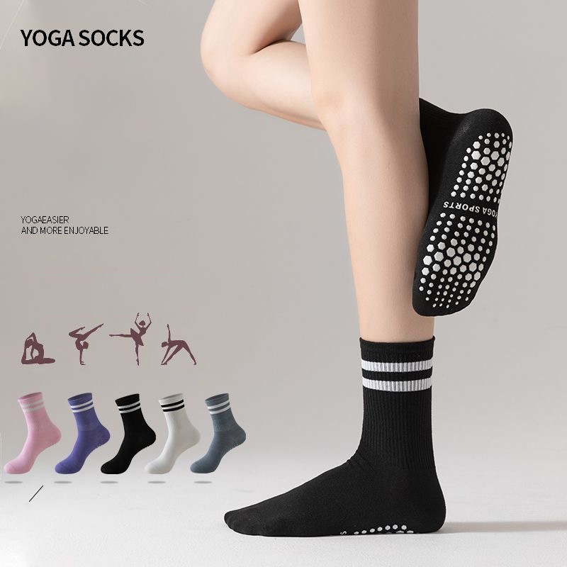 Pilates With Yoga - Dreamlikelin 1 Pair Women's Mid-Calf Yoga