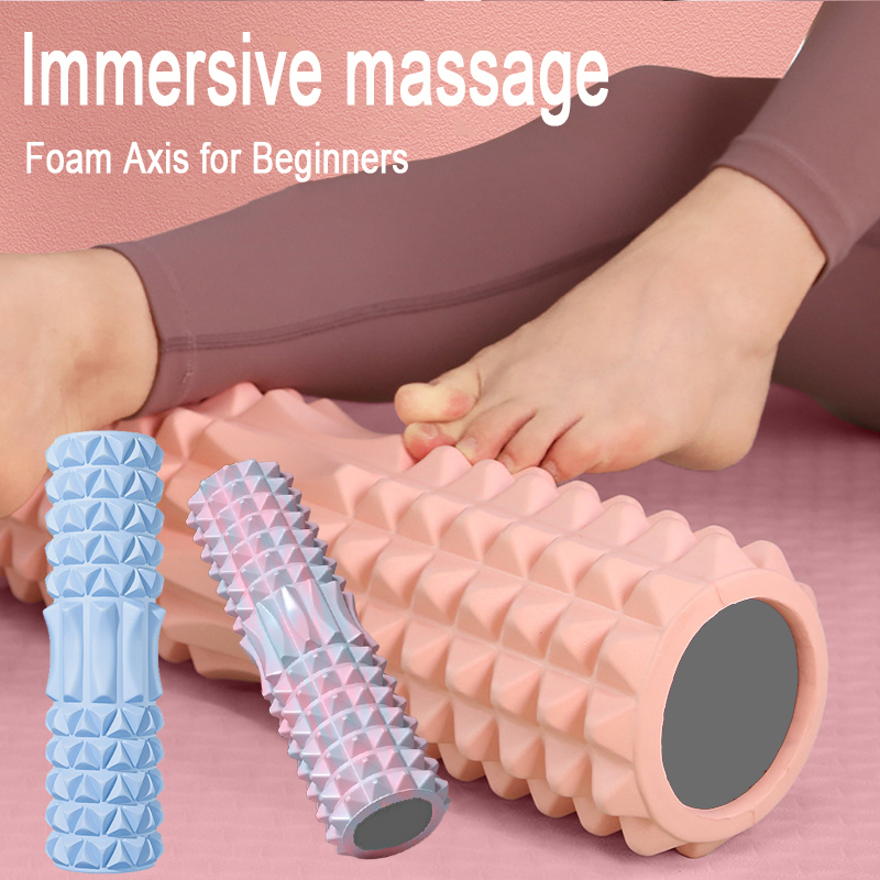 Pilates Yoga Ball - Solid Foam Axis Yoga Post Massage