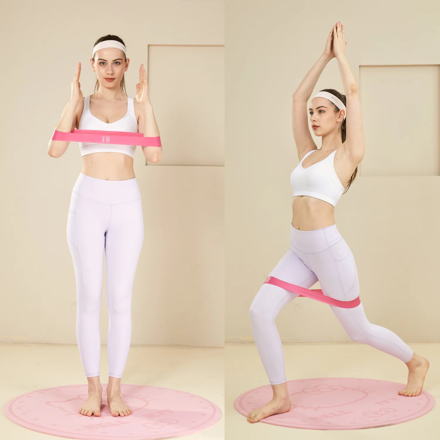 Elastic Fitness Resistance Ban - Pilates And Yoga Difference ulasan dan harga