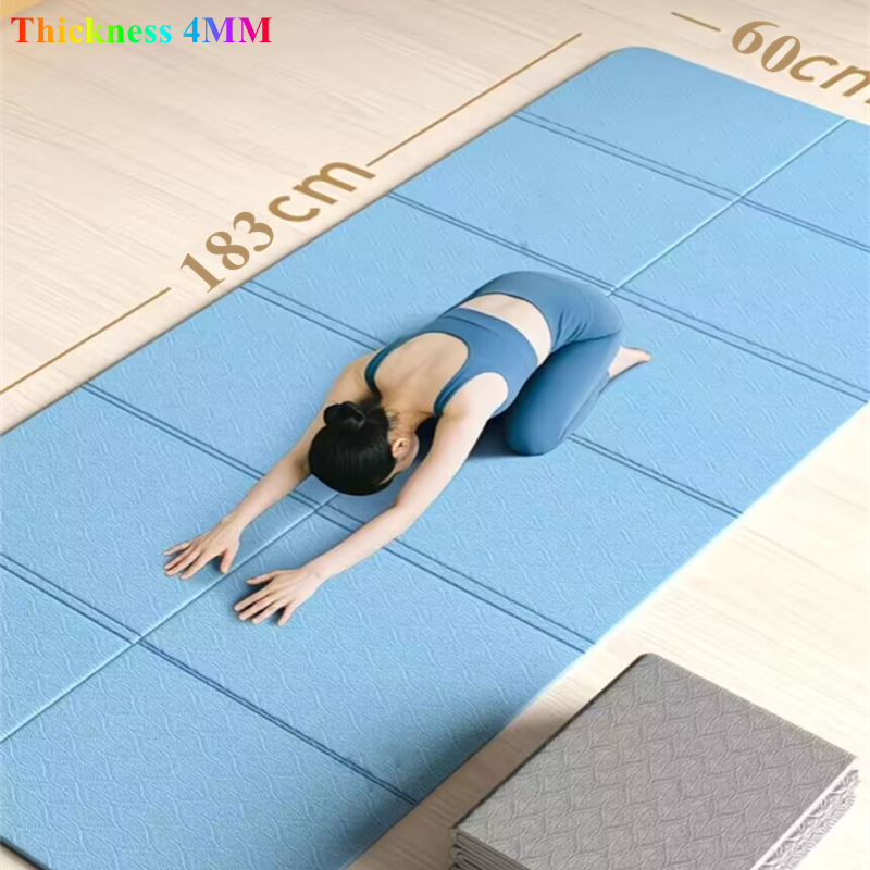Workouts Foldable PVC Folding  - Pilates Yoga Mat Workout ulasan dan harga