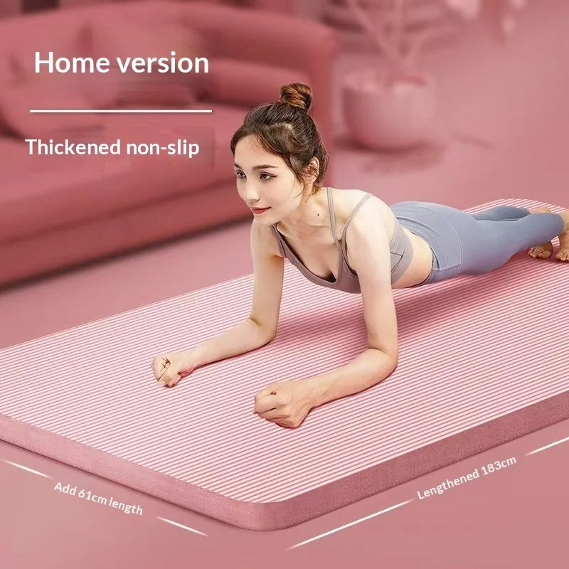 Extra Thick Non Slip Yoga Mat  - Pilates Yoga Mat Workout ulasan dan harga