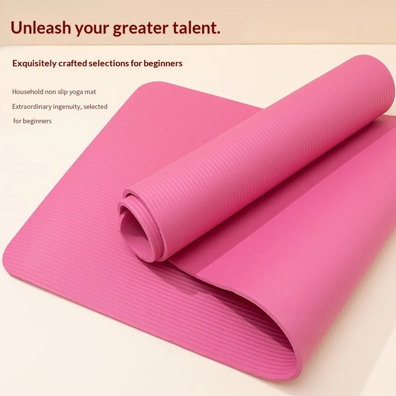 Extra Thick Non Slip Yoga Mat  - Pilates Yoga Mat Workout ulasan dan harga