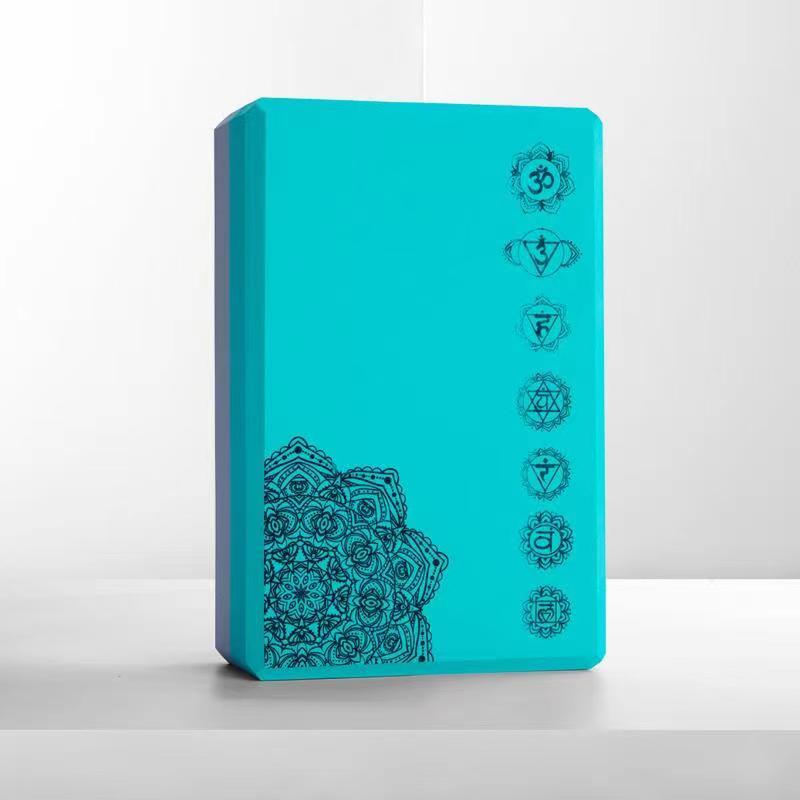 Two Colors EVA Yoga Blocks Gym - Pilates Yoga Block Exercises ulasan dan harga