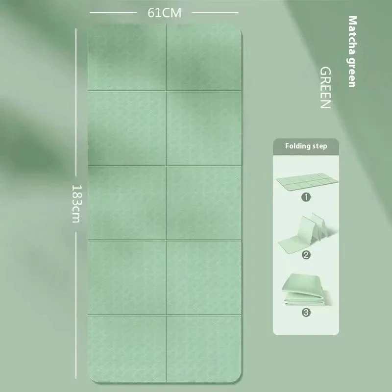 Folding Mat 183x61x0.8cm Eco-F - Pilates Yoga Mat Workout ulasan dan harga