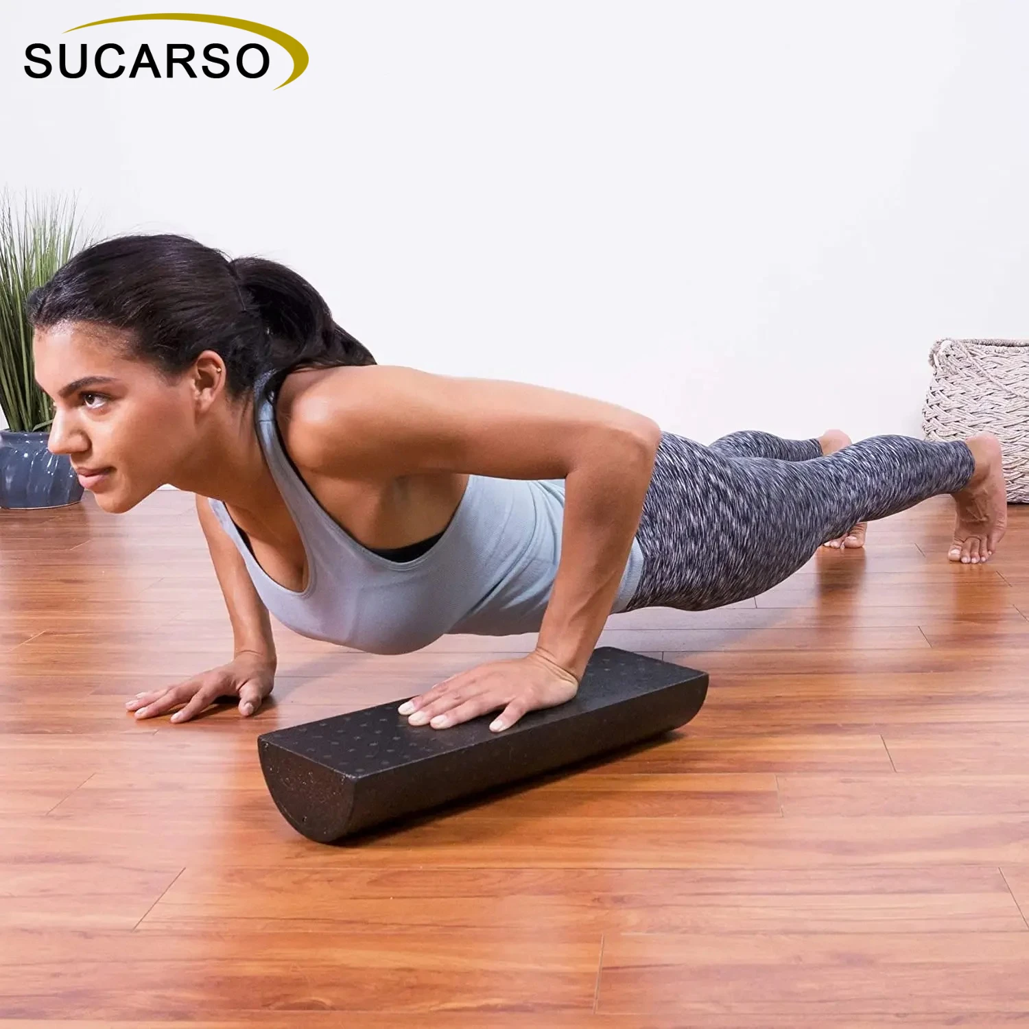New Half Round Epp Foam Roller - Pilates Yoga Block Exercises ulasan dan harga