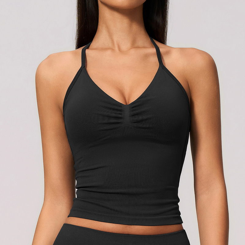 Seamless Yoga Tank Top With Ha - Pilates V Yoga ulasan dan harga