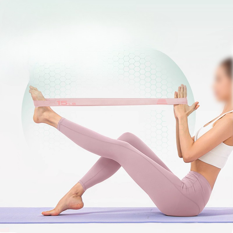 15LB-50LB Yoga Elastic Ring Di - Pilates And Yoga Difference ulasan dan harga