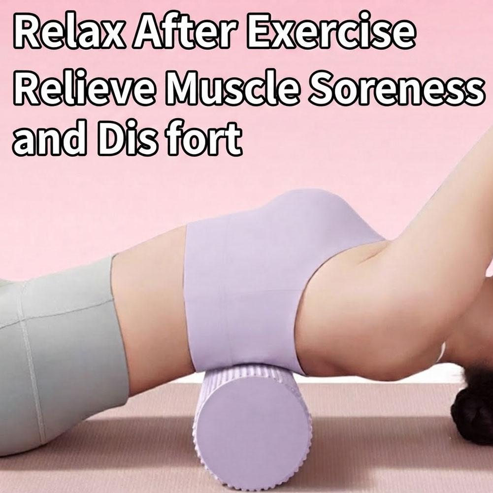 EVA High Density Yoga Foam Rol - Pilates Yoga Roller ulasan dan harga