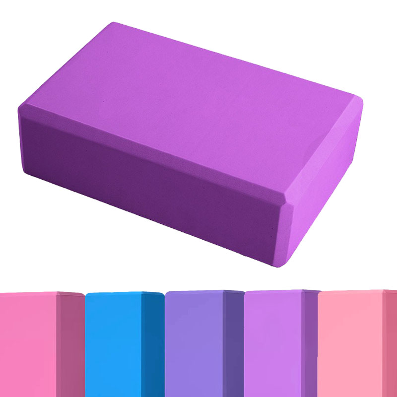 1PC Yoga Building Blocks Cubes - Pilates Yoga Block Exercises ulasan dan harga
