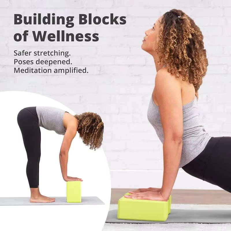 Yoga Blocks Gym Foam Brick Pil - Pilates Yoga Block Exercises ulasan dan harga