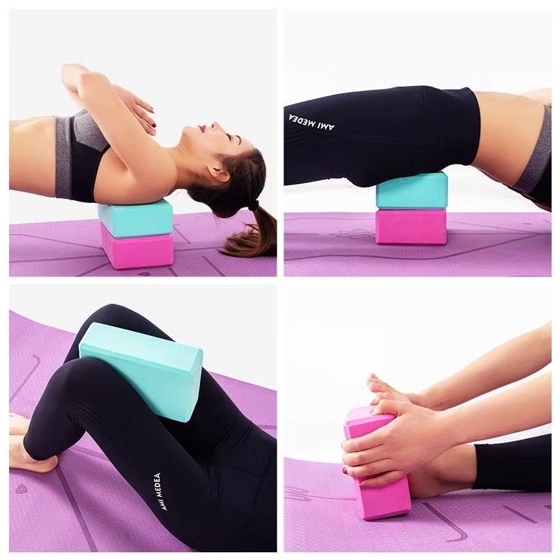 Yoga Blocks Gym Foam Brick Pil - Pilates Yoga Block Exercises ulasan dan harga