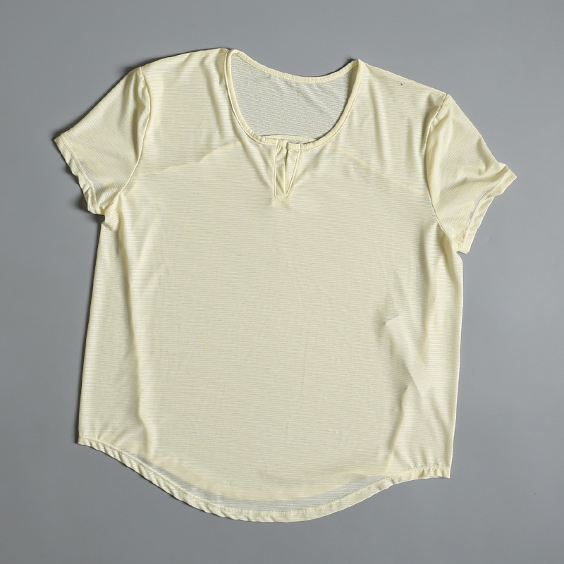 Women's Loose Sporty Short Sle - Pilates V Yoga ulasan dan harga