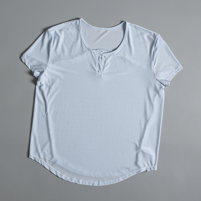Women's Loose Sporty Short Sle - Pilates V Yoga ulasan dan harga