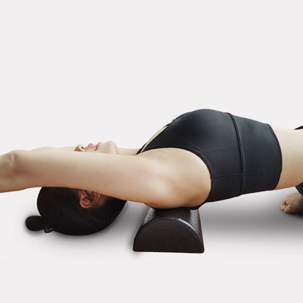 Half Round Yoga Massage Roller - Pilates Yoga Roller ulasan dan harga