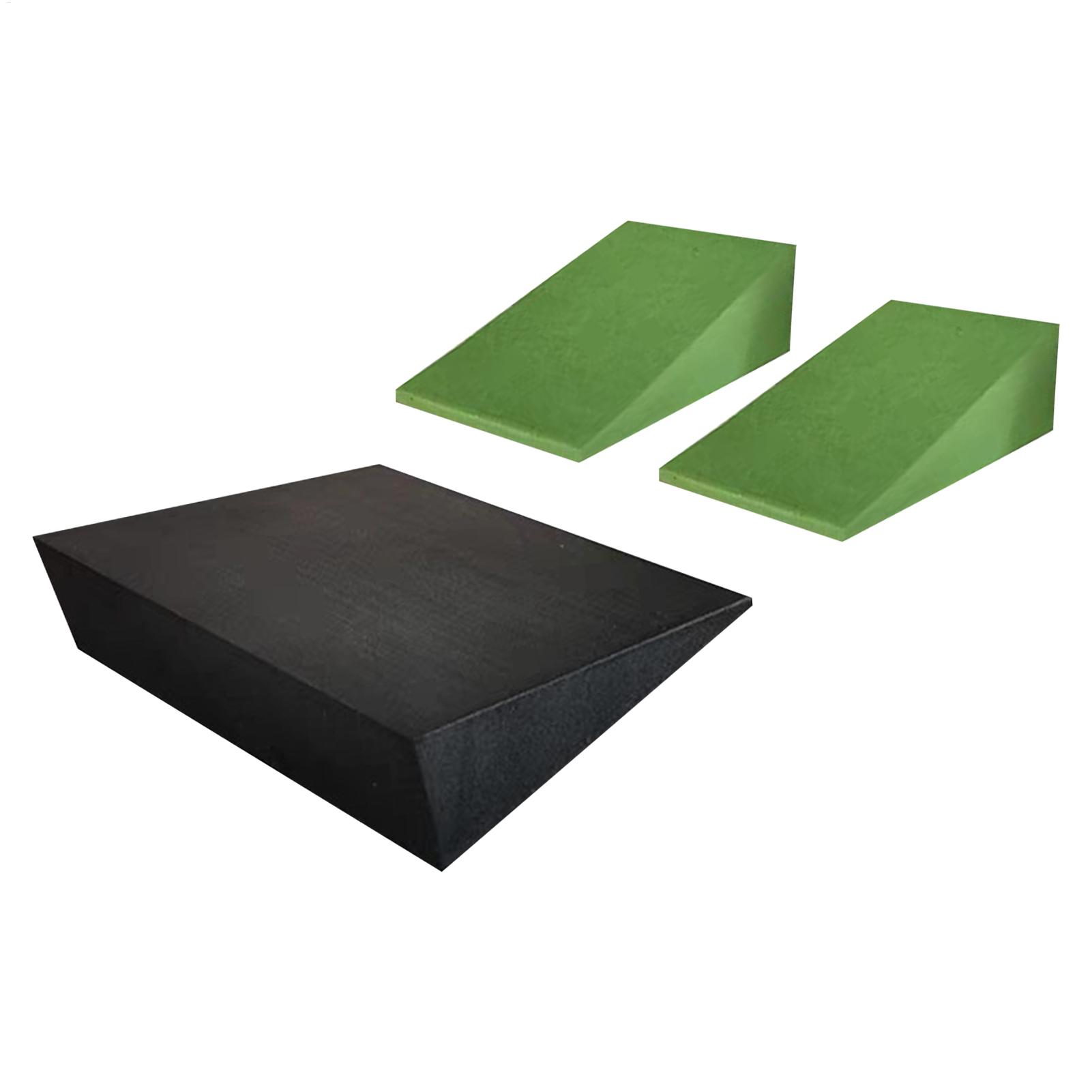 3Pcs Yoga Wedge Blocks EVA Foa - Pilates Yoga Block Exercises ulasan dan harga