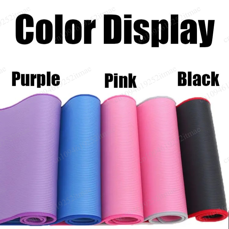 10mm Extra Thick Non-slip Work - Pilates Yoga Mat Workout ulasan dan harga